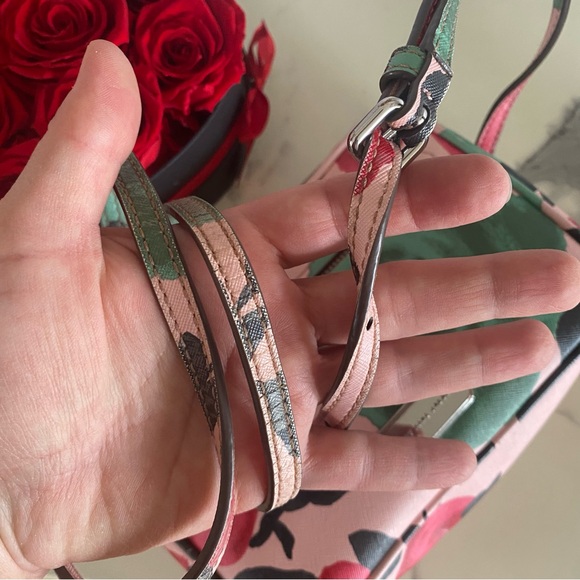 Marc by Marc Jacobs Multicolor Leather Jerrie Rose Sally Crossbody Bag - Picture 9 of 11